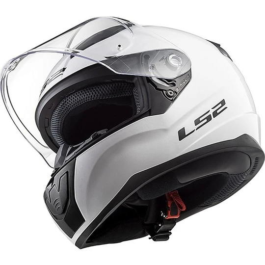 Helm Moto Integral Ls2 FF353 Schnelle Festglanz Weiss 10 Helm Moto Integral Ls2 FF353 Schnelle Festglanz Weiss – Bild 8