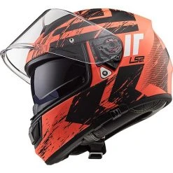Helm Moto Integral Ls2 FF397 Vector Hunter Schwarz Orange Matt -Ls2 Elegant Boutique helm moto integral ls2 ff397 vector hunter schwarz orange matt 44547
