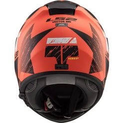Helm Moto Integral Ls2 FF397 Vector Hunter Schwarz Orange Matt -Ls2 Elegant Boutique helm moto integral ls2 ff397 vector hunter schwarz orange matt 44553
