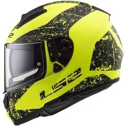 Helm Moto Integral Ls2 FF397 Vektor-Zeichen-Schwarz-Gelb Opaque -Ls2 Elegant Boutique helm moto integral ls2 ff397 vektor zeichen schwarz gelb opaque 44571