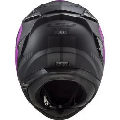 HPFC Fiber Helm LS2 FF327 CHALLENGER Fusion Titanium Matt Pink -Ls2 Elegant Boutique hpfc fiber helm ls2 ff327 challenger fusion titanium matt pink 84290