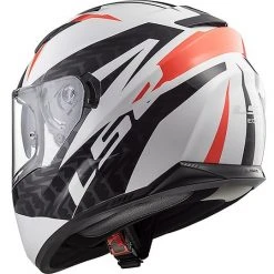Integral Motorrad-Sturzhelm LS2 FF320 Stream-Evo COMMANDER Weiß Schwarz Rot -Ls2 Elegant Boutique integral motorrad sturzhelm ls2 ff320 stream evo commander weiss schwarz rot 44656
