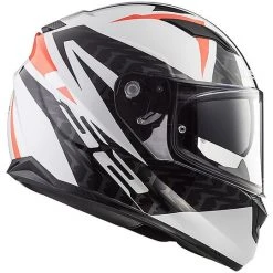 Integral Motorrad-Sturzhelm LS2 FF320 Stream-Evo COMMANDER Weiß Schwarz Rot -Ls2 Elegant Boutique integral motorrad sturzhelm ls2 ff320 stream evo commander weiss schwarz rot 44658