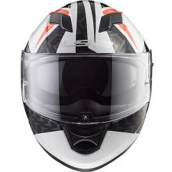 Integral Motorrad-Sturzhelm LS2 FF320 Stream-Evo COMMANDER Weiß Schwarz Rot -Ls2 Elegant Boutique integral motorrad sturzhelm ls2 ff320 stream evo commander weiss schwarz rot 44660
