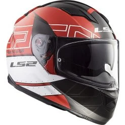 Integral Motorrad-Sturzhelm LS2 FF320 Stream-Evo KUB Schwarz Rot -Ls2 Elegant Boutique integral motorrad sturzhelm ls2 ff320 stream evo kub schwarz rot 44621