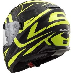 Integral Motorrad-Sturzhelm LS2 FF320 Strom Evo JINK Schwarz Fluorescent Yellow Opaque -Ls2 Elegant Boutique integral motorrad sturzhelm ls2 ff320 strom evo jink schwarz fluorescent yellow opaque 44635