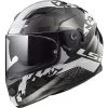 Integral Motorrad-Sturzhelm LS2 FF320 White Stream Evo HYPE Black Titanium -Ls2 Elegant Boutique integral motorrad sturzhelm ls2 ff320 white stream evo hype black titanium 44640