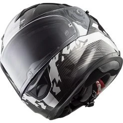 Integral Motorrad-Sturzhelm LS2 FF320 White Stream Evo HYPE Black Titanium -Ls2 Elegant Boutique integral motorrad sturzhelm ls2 ff320 white stream evo hype black titanium 44642