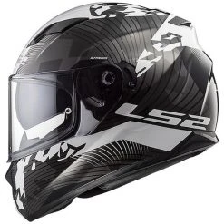 Integral Motorrad-Sturzhelm LS2 FF320 White Stream Evo HYPE Black Titanium -Ls2 Elegant Boutique integral motorrad sturzhelm ls2 ff320 white stream evo hype black titanium 44647