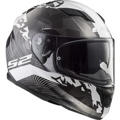 Integral Motorrad-Sturzhelm LS2 FF320 White Stream Evo HYPE Black Titanium -Ls2 Elegant Boutique integral motorrad sturzhelm ls2 ff320 white stream evo hype black titanium 44652