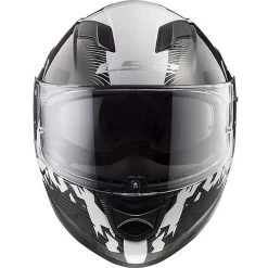 Integral Motorrad-Sturzhelm LS2 FF320 White Stream Evo HYPE Black Titanium -Ls2 Elegant Boutique integral motorrad sturzhelm ls2 ff320 white stream evo hype black titanium 44653