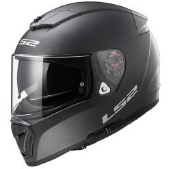 Integral Motorrad-Sturzhelm LS2 FF390 Breacker Doppel Visier Solide Titanium Matt