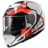 Integral Motorrad-Sturzhelm LS2 FF390 Breacker Doppel Visor Sergent Rot Weiß -Ls2 Elegant Boutique integral motorrad sturzhelm ls2 ff390 breacker doppel visor sergent rot weiss 31402
