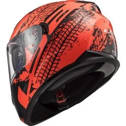 Integral Motorradhelm LS2 FF320 STREAM EVO Orange Fluo Orange Lava -Ls2 Elegant Boutique integral motorradhelm ls2 ff320 stream evo orange fluo orange lava 66797