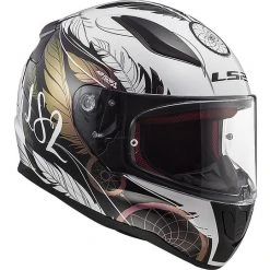 Integral Motorradhelm LS2 FF353 RAPID Boho Weiß Schwarz Rosa -Ls2 Elegant Boutique integral motorradhelm ls2 ff353 rapid boho weiss schwarz rosa 66864