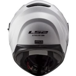 Integraler Motorradhelm LS2 FF320 STREAM EVO Solid Glossy White -Ls2 Elegant Boutique integraler motorradhelm ls2 ff320 stream evo solid glossy white 84328