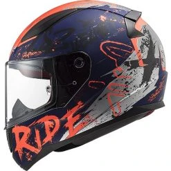Integralhelm Moto Ls2 FF353 RAPID Naughty Blue Orange Fluo Matte -Ls2 Elegant Boutique integralhelm moto ls2 ff353 rapid naughty blue orange fluo matte 85660
