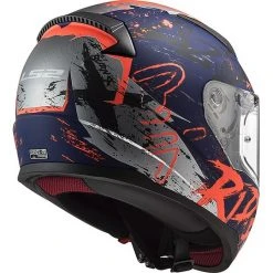 Integralhelm Moto Ls2 FF353 RAPID Naughty Blue Orange Fluo Matte -Ls2 Elegant Boutique integralhelm moto ls2 ff353 rapid naughty blue orange fluo matte 85661