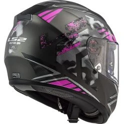 Integralhelm Motorrad HPFC Ls2 FF397 VECTOR EVO Schablone Titan Pink -Ls2 Elegant Boutique integralhelm motorrad hpfc ls2 ff397 vector evo schablone titan pink 85462