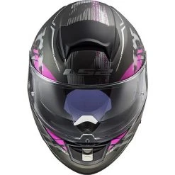 Integralhelm Motorrad HPFC Ls2 FF397 VECTOR EVO Schablone Titan Pink -Ls2 Elegant Boutique integralhelm motorrad hpfc ls2 ff397 vector evo schablone titan pink 85464