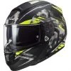 Integralhelm Motorrad HPFC Ls2 FF397 VECTOR EVO Schwarz Schablone Matt Gelb Fluo -Ls2 Elegant Boutique integralhelm motorrad hpfc ls2 ff397 vector evo schwarz schablone matt gelb fluo 85447