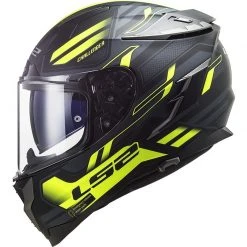 Integralhelm Motorrad In HPFC Touring Ls2 FF327 CHALLENGER Spin Matt Schwarz Fluo Gelb -Ls2 Elegant Boutique integralhelm motorrad in hpfc touring ls2 ff327 challenger spin matt schwarz fluo gelb 135376