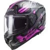 Integralhelm Motorrad In HPFC Touring Ls2 FF327 CHALLENGER Spin Schwarz Titan Pink Fluo -Ls2 Elegant Boutique integralhelm motorrad in hpfc touring ls2 ff327 challenger spin schwarz titan pink fluo 135383