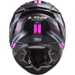 Integralhelm Motorrad In HPFC Touring Ls2 FF327 CHALLENGER Spin Schwarz Titan Pink Fluo -Ls2 Elegant Boutique integralhelm motorrad in hpfc touring ls2 ff327 challenger spin schwarz titan pink fluo 135388