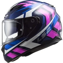 Integralhelm Motorrad Ls2 FF320 STREAM EVO Loop Blau Pink Fluo -Ls2 Elegant Boutique integralhelm motorrad ls2 ff320 stream evo loop blau pink fluo 135470