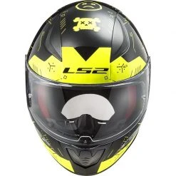 Integralhelm Motorrad Ls2 FF353 RAPID Player Gelb Fluo Schwarz -Ls2 Elegant Boutique integralhelm motorrad ls2 ff353 rapid player gelb fluo schwarz 135484