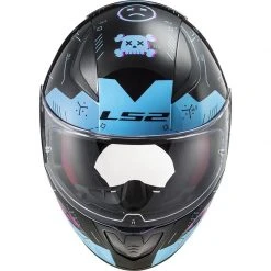 Integralhelm Motorrad Ls2 FF353 RAPID Player Schwarz Himmelblau -Ls2 Elegant Boutique integralhelm motorrad ls2 ff353 rapid player schwarz himmelblau 135490