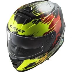 Integralhelm Motorrad Ls2 FF800 STORM Drop Schwarz Gelb Rot -Ls2 Elegant Boutique integralhelm motorrad ls2 ff800 storm drop schwarz gelb rot 135434