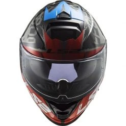 Integralhelm Motorrad Ls2 FF800 STORM Sprinter Schwarz Rot Titan -Ls2 Elegant Boutique integralhelm motorrad ls2 ff800 storm sprinter schwarz rot titan 135459