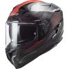 Integrierter Motorradhelm Aus Carbon Ls2 FF327 CHALLENGER C Falte Rot -Ls2 Elegant Boutique integrierter motorradhelm aus carbon ls2 ff327 challenger c falte rot 128326