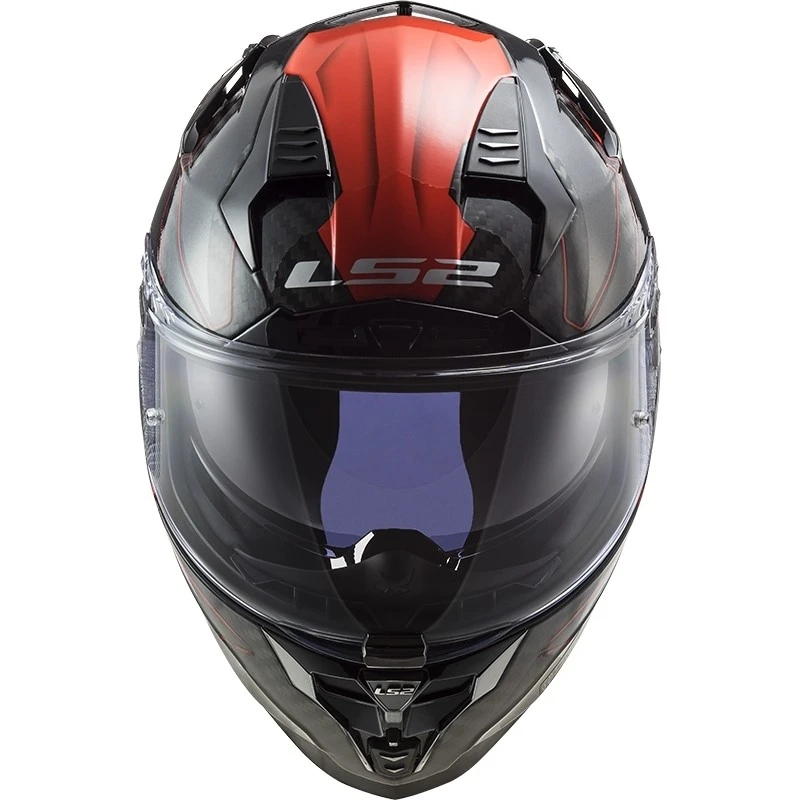 Integrierter Motorradhelm Aus Carbon Ls2 FF327 CHALLENGER C Falte Rot 6 Integrierter Motorradhelm Aus Carbon Ls2 FF327 CHALLENGER C Falte Rot – Bild 4