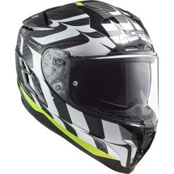 Integrierter Motorradhelm Aus Carbon Ls2 FF327 HERAUSFORDERER C Flammen Weiß Gelb Fluo -Ls2 Elegant Boutique integrierter motorradhelm aus carbon ls2 ff327 herausforderer c flammen weiss gelb fluo 128351