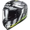 Integrierter Motorradhelm Aus Carbon Ls2 FF327 HERAUSFORDERER C Flammen Weiß Gelb Fluo -Ls2 Elegant Boutique integrierter motorradhelm aus carbon ls2 ff327 herausforderer c flammen weiss gelb fluo 128354