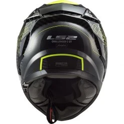 Integrierter Motorradhelm Aus Carbon Ls2 FF327 HERAUSFORDERER C Fold Yellow Fluo -Ls2 Elegant Boutique integrierter motorradhelm aus carbon ls2 ff327 herausforderer c fold yellow fluo 107116