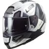Integrierter Motorradhelm Aus Ls2-Faser FF397 VECTOR Evo Automat Matt Titanweiß -Ls2 Elegant Boutique integrierter motorradhelm aus ls2 faser ff397 vector evo automat matt titanweiss 107129