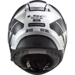 Integrierter Motorradhelm Aus Ls2-Faser FF397 VECTOR Evo Automat Matt Titanweiß -Ls2 Elegant Boutique integrierter motorradhelm aus ls2 faser ff397 vector evo automat matt titanweiss 107132