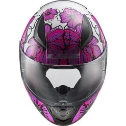 Integrierter Motorradhelm LS2 FF353 RAPID Poppies Pink -Ls2 Elegant Boutique integrierter motorradhelm ls2 ff353 rapid poppies pink 66841