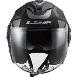 Jet Helm Doppelvisier Motorrad Ls2 OF570 VERSO Marker Matt Black Titanium -Ls2 Elegant Boutique jet helm doppelvisier motorrad ls2 of570 verso marker matt black titanium 85879
