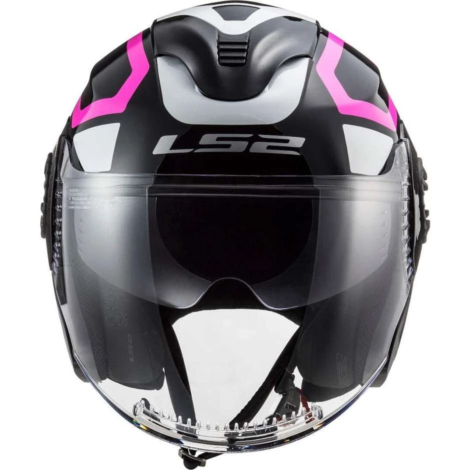 Jet Helm Doppelvisier Motorrad Ls2 OF570 VERSO Marker Matt Schwarz Lila 10 Jet Helm Doppelvisier Motorrad Ls2 OF570 VERSO Marker Matt Schwarz Lila – Bild 8