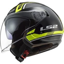Jet Moto Helm Ls2 Doppelvisier Ls2 OF573 TWISTER 2 Flix Yellow Fluo -Ls2 Elegant Boutique jet moto helm ls2 doppelvisier ls2 of573 twister 2 flix yellow fluo 85892