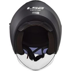 Jet Moto Helm Ls2 Doppelvisier Ls2 OF573 TWISTER 2 Solid Matt Black -Ls2 Elegant Boutique jet moto helm ls2 doppelvisier ls2 of573 twister 2 solid matt black 85969
