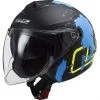 Jet Moto Helm Ls2 Doppelvisier Ls2 OF573 TWISTER 2 Xover Schwarz Matt Blau -Ls2 Elegant Boutique jet moto helm ls2 doppelvisier ls2 of573 twister 2 xover schwarz matt blau 85901