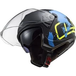 Jet Moto Helm Ls2 Doppelvisier Ls2 OF573 TWISTER 2 Xover Schwarz Matt Blau -Ls2 Elegant Boutique jet moto helm ls2 doppelvisier ls2 of573 twister 2 xover schwarz matt blau 85903