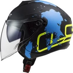 Jet Moto Helm Ls2 Doppelvisier Ls2 OF573 TWISTER 2 Xover Schwarz Matt Blau -Ls2 Elegant Boutique jet moto helm ls2 doppelvisier ls2 of573 twister 2 xover schwarz matt blau 85904