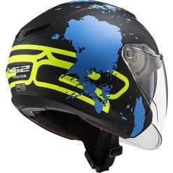 Jet Moto Helm Ls2 Doppelvisier Ls2 OF573 TWISTER 2 Xover Schwarz Matt Blau -Ls2 Elegant Boutique jet moto helm ls2 doppelvisier ls2 of573 twister 2 xover schwarz matt blau 85906