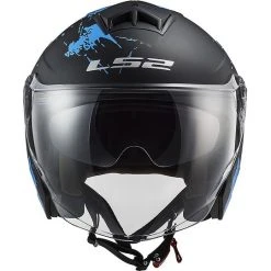Jet Moto Helm Ls2 Doppelvisier Ls2 OF573 TWISTER 2 Xover Schwarz Matt Blau -Ls2 Elegant Boutique jet moto helm ls2 doppelvisier ls2 of573 twister 2 xover schwarz matt blau 85907